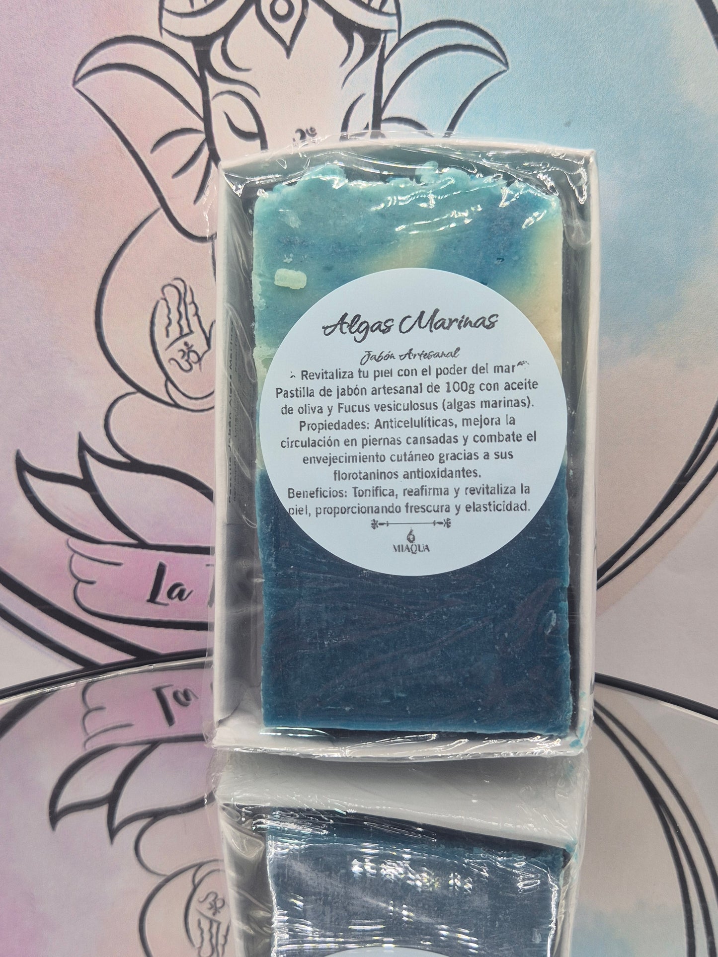 Jabón de Algas Marinas de Miaqua Perfums - Renovación, Energía y Vitalidad Oceánica