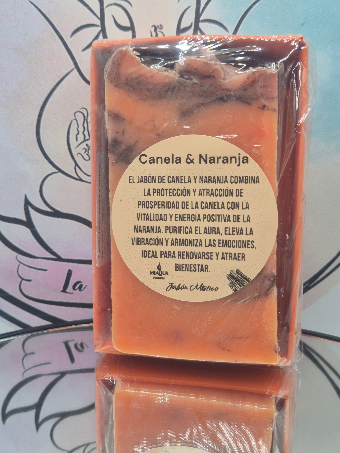 Jabón de Canela y Naranja de Miaqua Perfums - Prosperidad, Energía Solar y Abundancia
