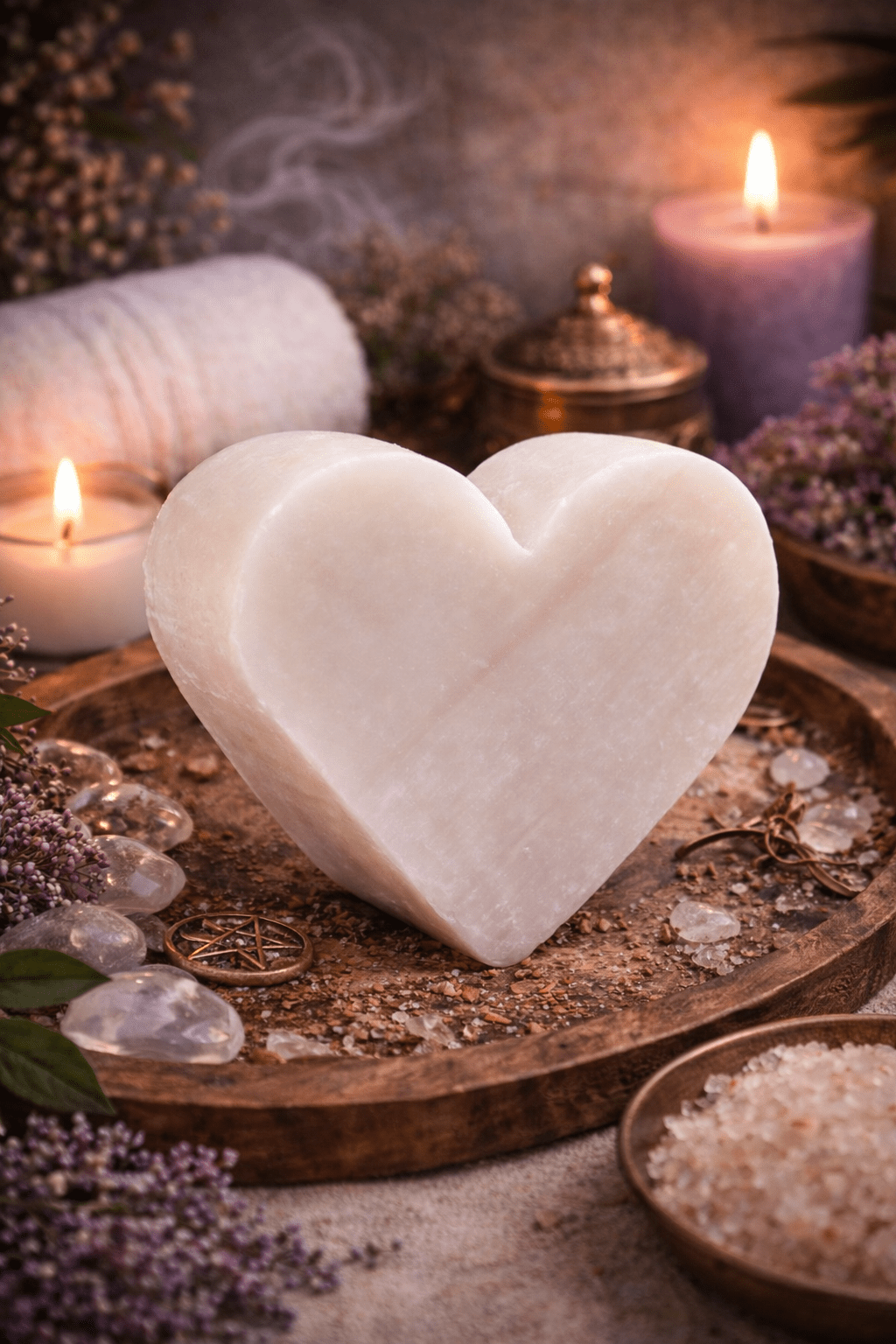 Jabón de Corazón de Coco - Protección y Limpieza Aúrica Jabón esotéricoTienda esotérica Málaga - La Tienda de Tata Magic: tienda Esotérica en Málaga