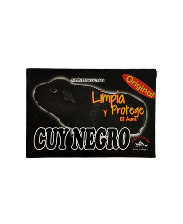 Jabón - Limpiar y proteger el aura. Cuy negro