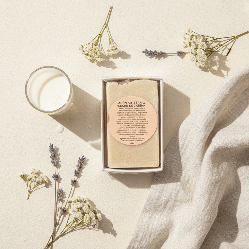 Jabón de Leche de Cabra de Miaqua Perfums - Hidratación, Rejuvenecimiento y Equilibrio Energético Jabón EsotéricoTienda esotérica Málaga - La Tienda de Tata Magic: tienda Esotérica en Málaga