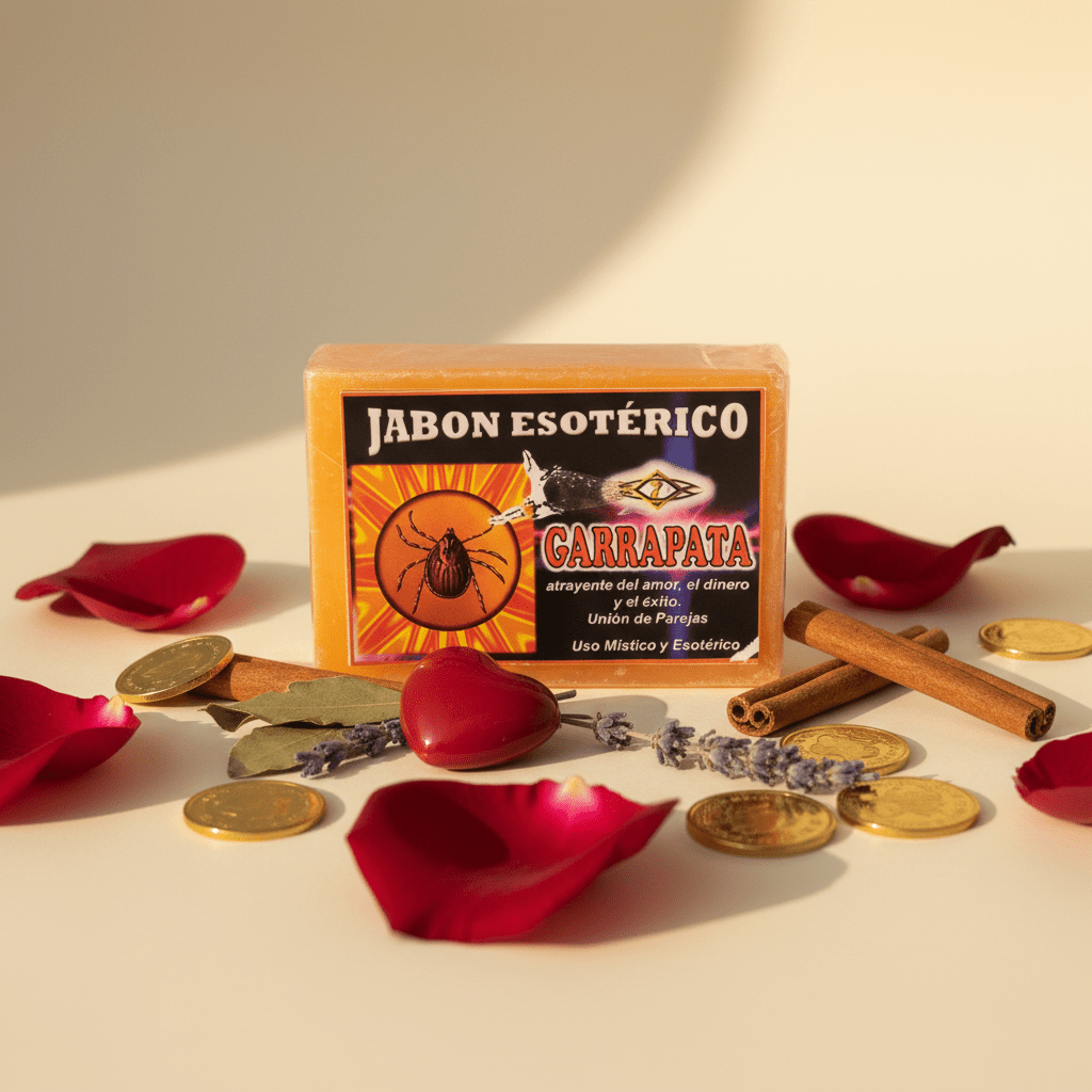 Jabón Garrapata Jabón EsotéricoTienda esotérica Málaga - La Tienda de Tata Magic: tienda Esotérica en Málaga