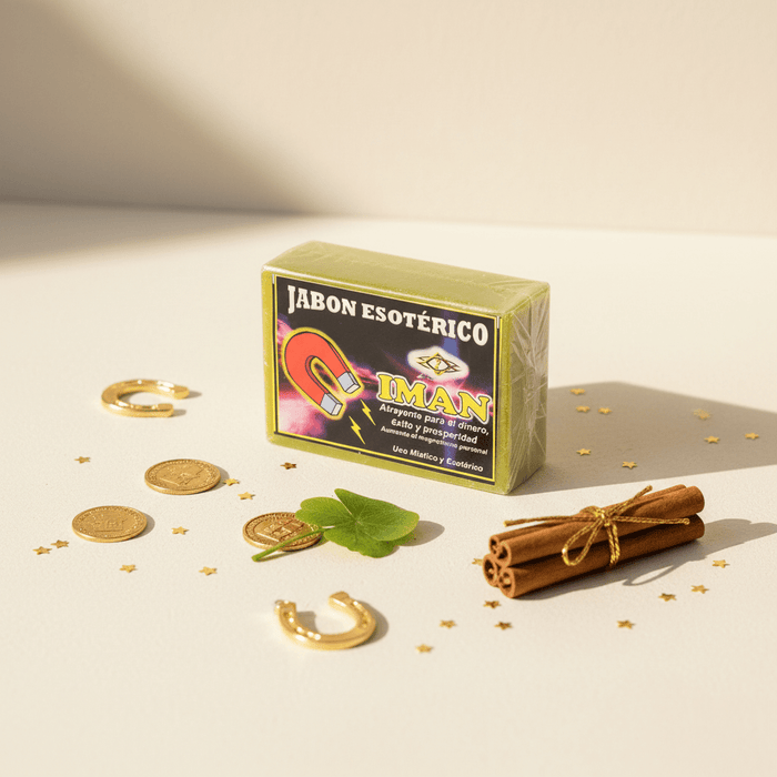 Jabón Imán Tata Magic — Atrae la Buena Suerte, Prosperidad y Oportunidades