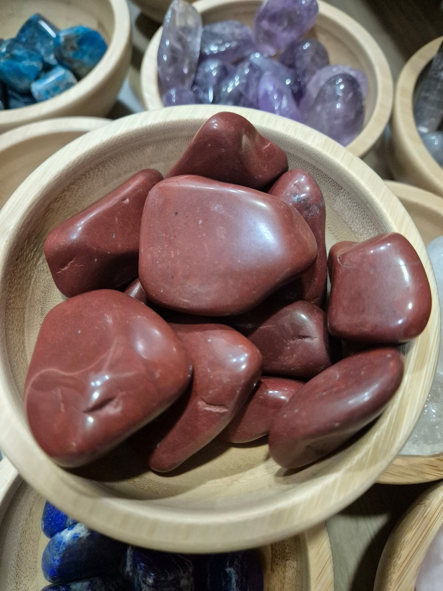 Jaspe Rojo grande ( unidad) mineralesrodadosTienda esotérica Málaga - La Tienda de Tata Magic: tienda Esotérica en Málaga