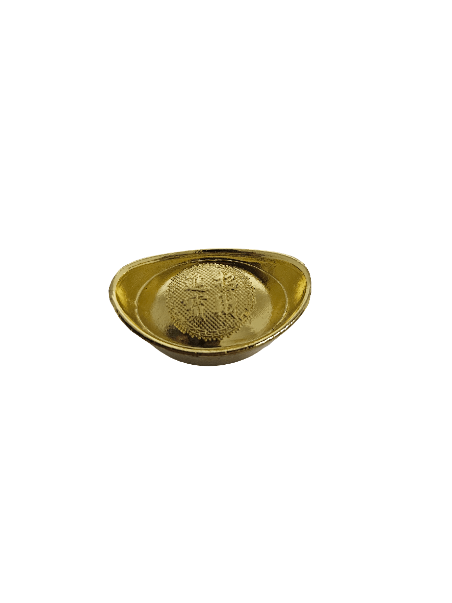 Lingote de Oro Feng Shui 33*22 mm - Amuleto de Riqueza Tienda esotérica Málaga - La Tienda de Tata Magic: tienda Esotérica en Málaga