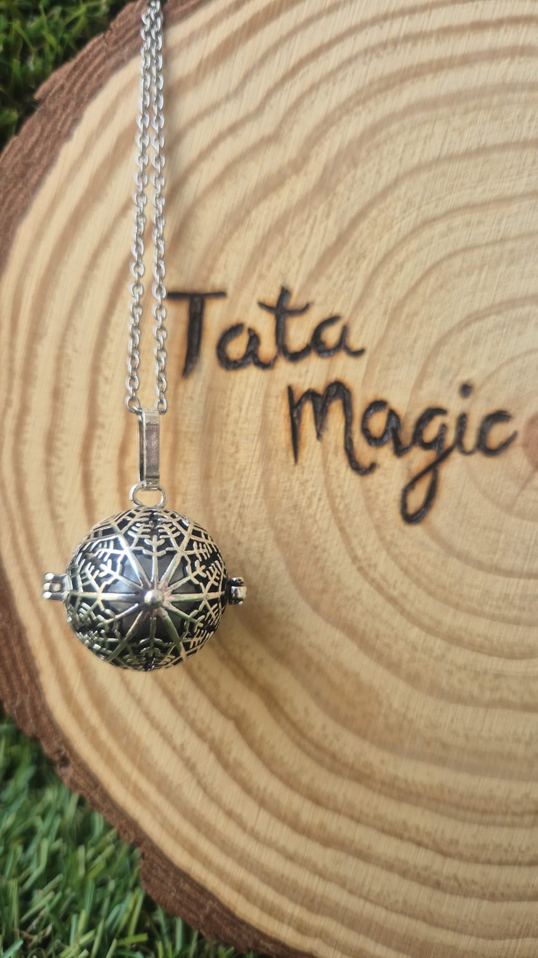 Llamador de Ángel en Acero - Amuleto Protector y Conexión Espiritual Tienda esotérica Málaga - La Tienda de Tata Magic: tienda Esotérica en Málaga