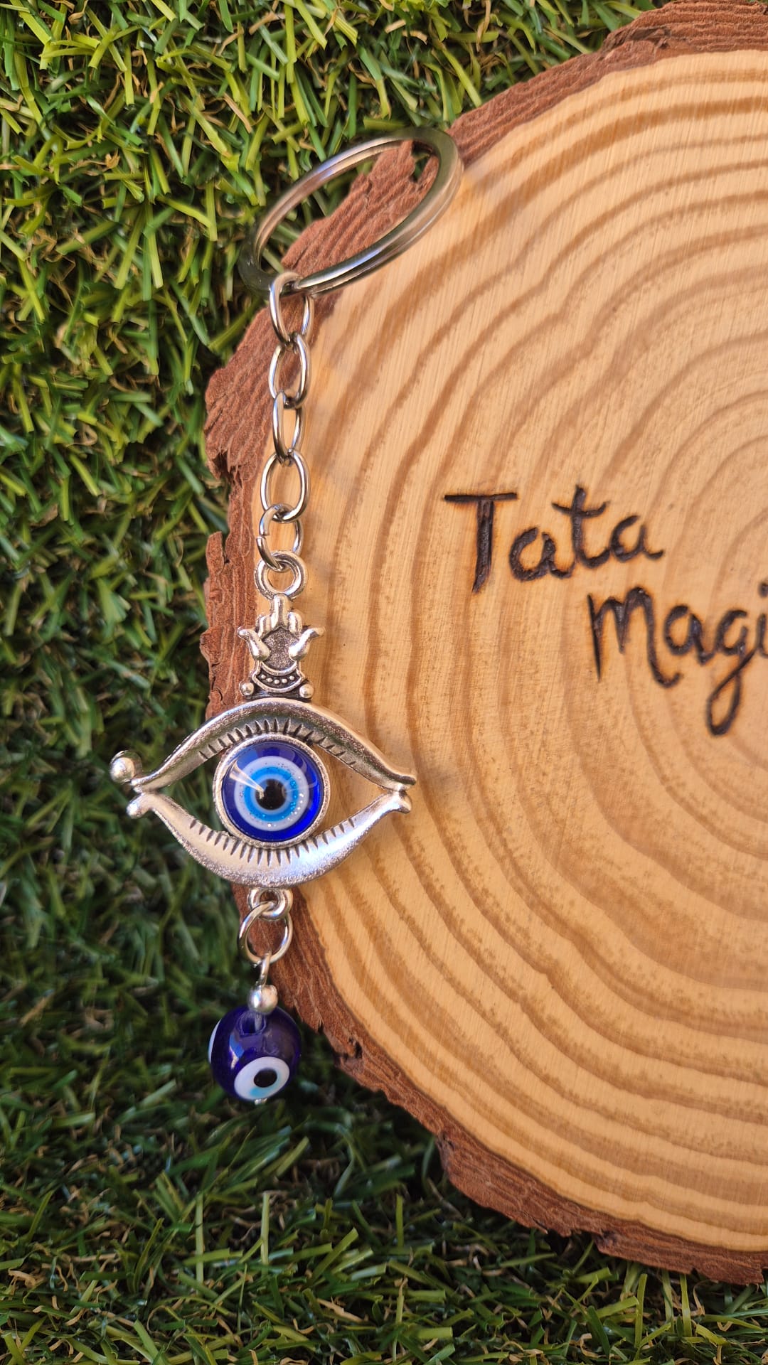 Llavero Ojo Turco Protector - Amuleto contra el Mal de Ojo LlaveroTienda esotérica Málaga - La Tienda de Tata Magic: tienda Esotérica en Málaga
