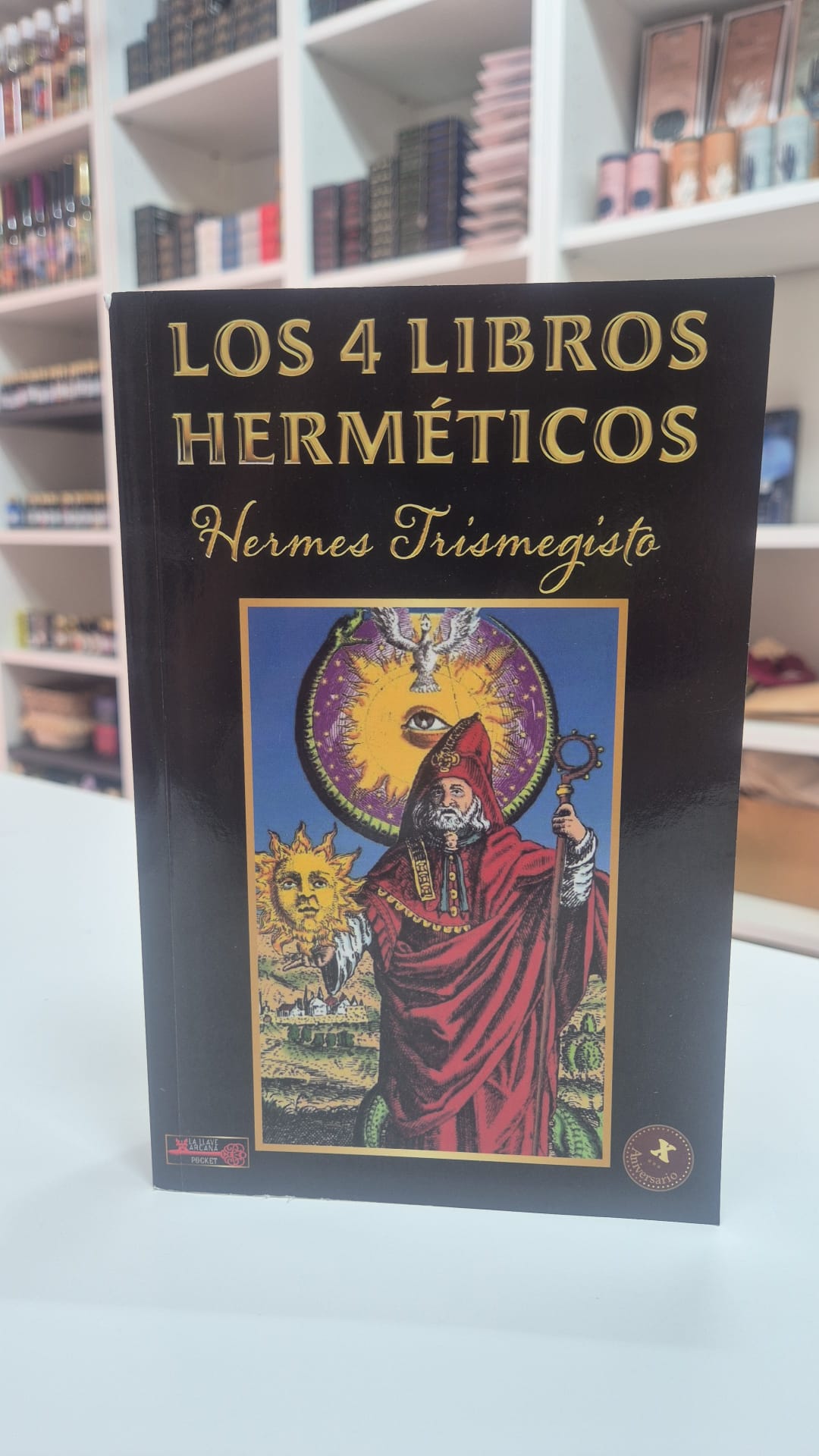 Los 4 libros Herméticos - Sabiduría de Hermes Trismegisto y Filosofía Oculta libroTienda esotérica Málaga - La Tienda de Tata Magic: tienda Esotérica en Málaga
