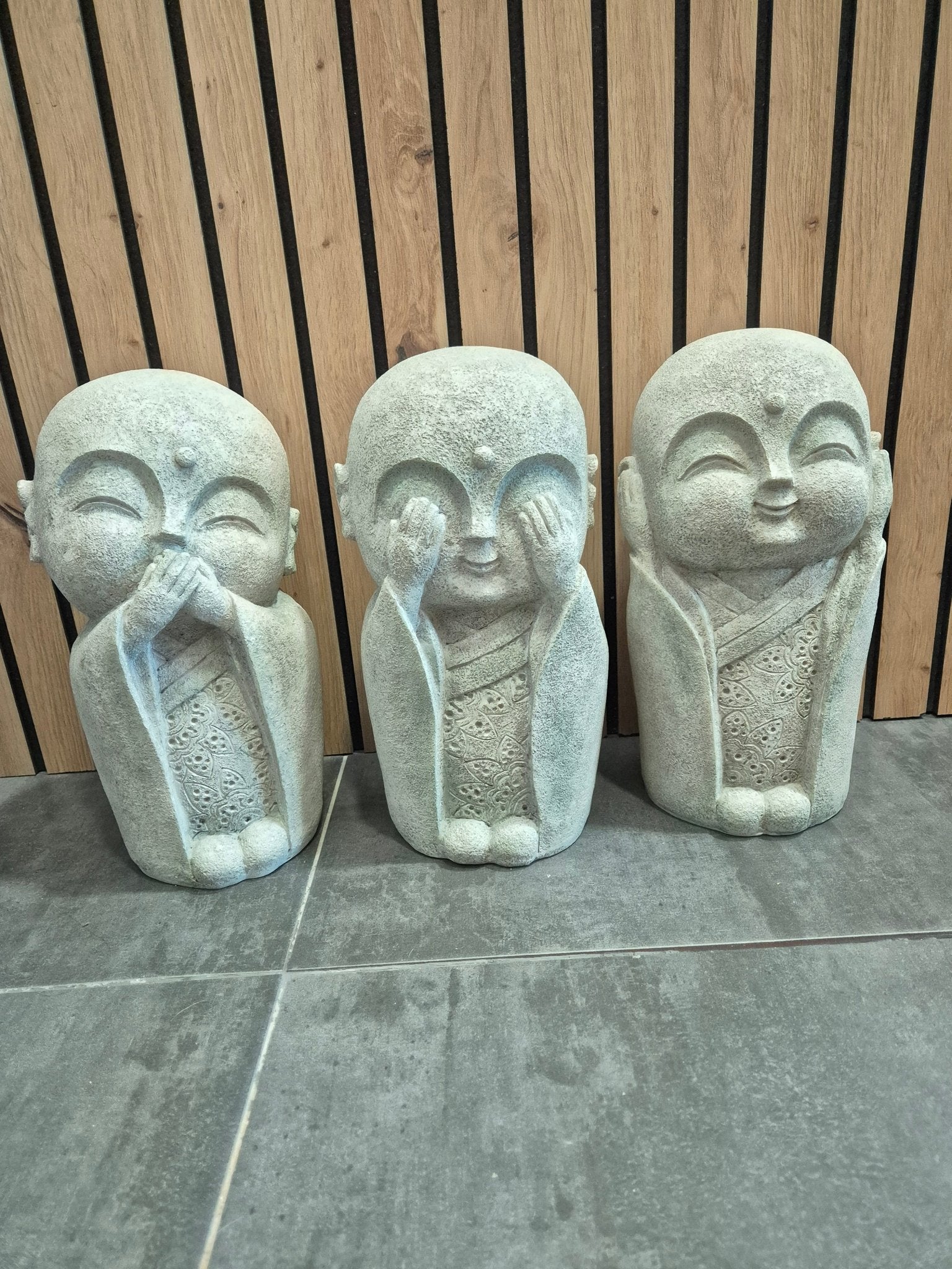 Monjes Shaolin Ver Oír y Callar Figuras Grandes Figuras OrientalesTienda esotérica Málaga - La Tienda de Tata Magic: tienda Esotérica en Málaga