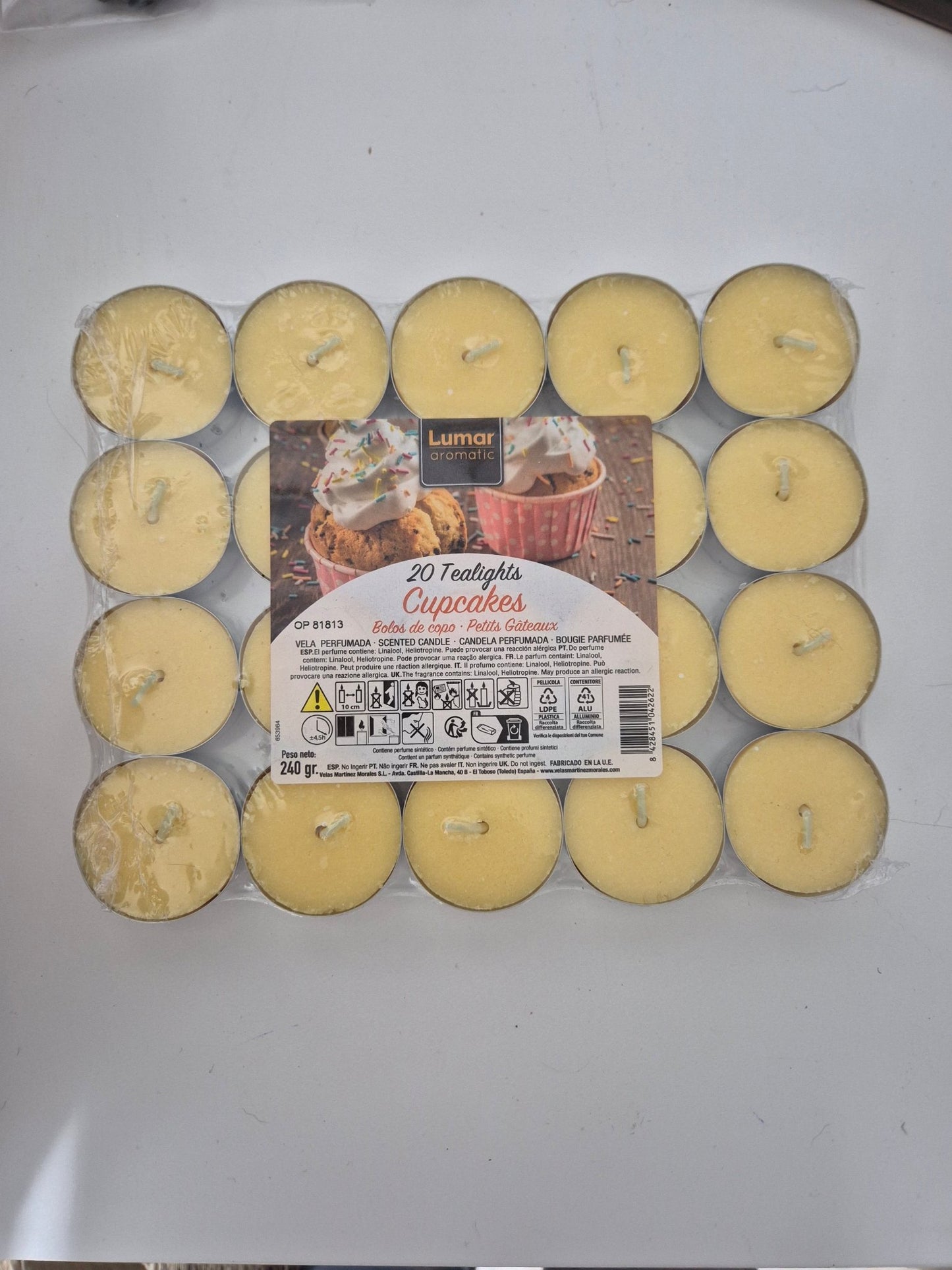 Pack 20 velas aromaticas Lumar VelasTienda esotérica Málaga - La Tienda de Tata Magic: tienda Esotérica en Málaga