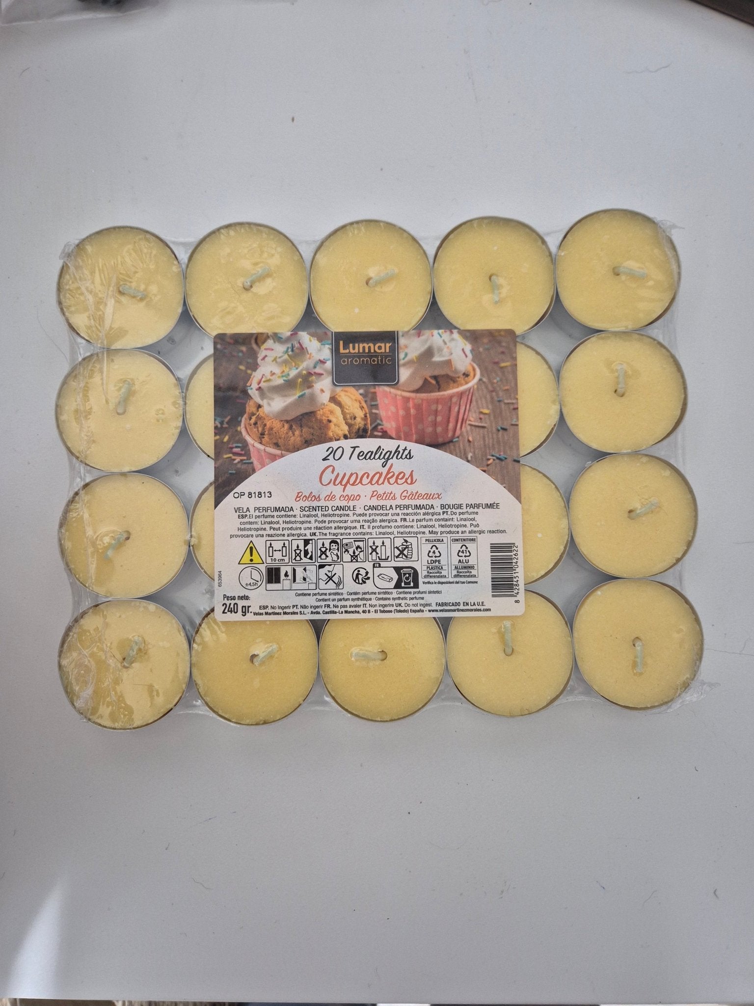 Pack 20 velas aromaticas Lumar VelasTienda esotérica Málaga - La Tienda de Tata Magic: tienda Esotérica en Málaga