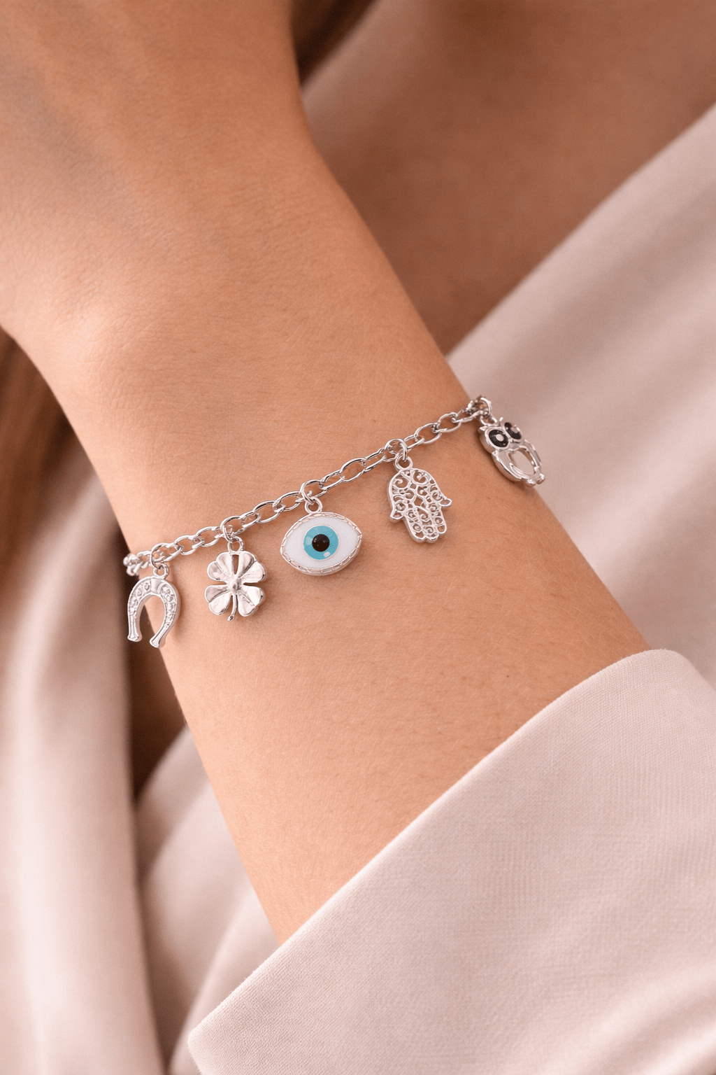 Pulsera de la suerte plata Tienda esotérica Málaga - La Tienda de Tata Magic: tienda Esotérica en Málaga