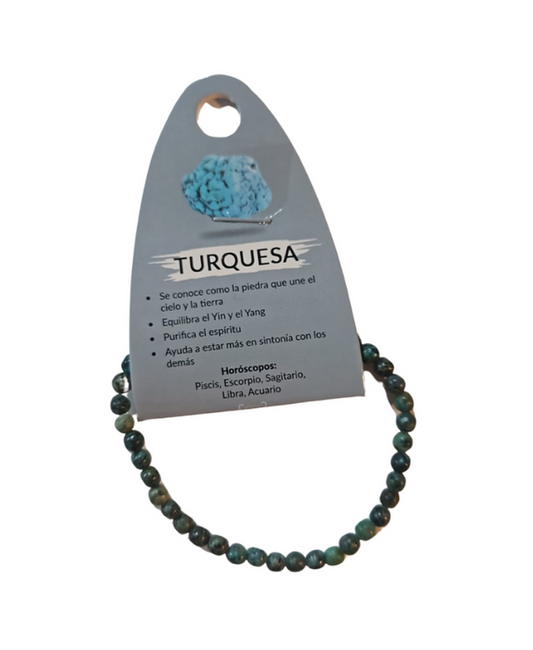Pulsera Turquesa 4mm