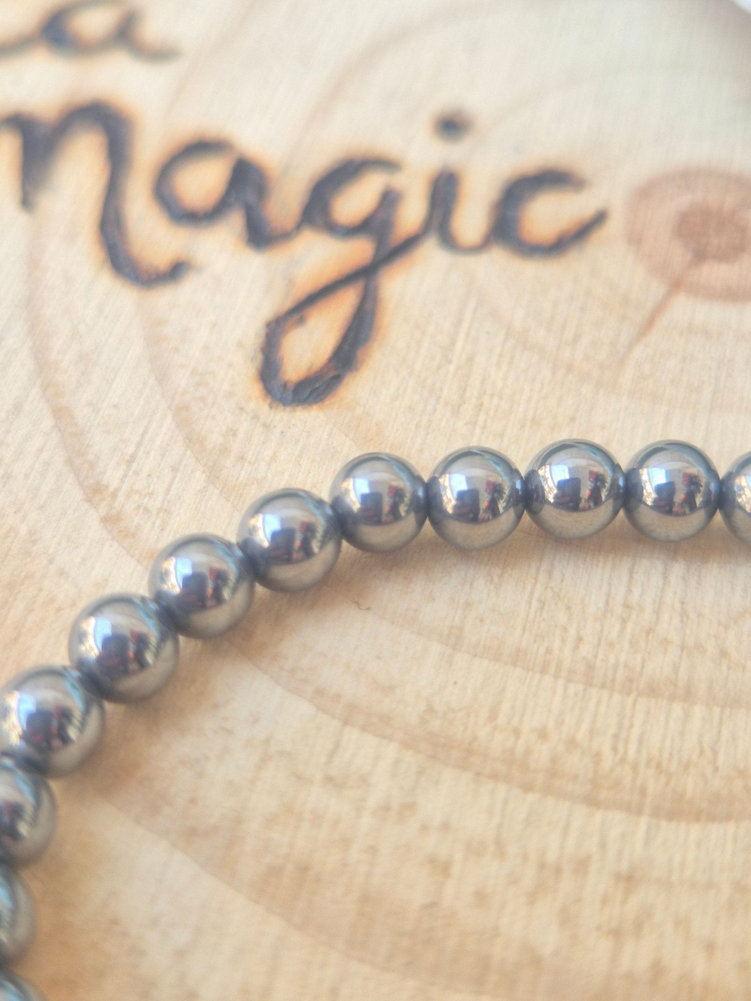 Pulsera Terahercio 4mm - Protección cuántica, vitalidad y energía antiirradiación JoyeriamineralespulserasTienda esotérica Málaga - La Tienda de Tata Magic: tienda Esotérica en Málaga