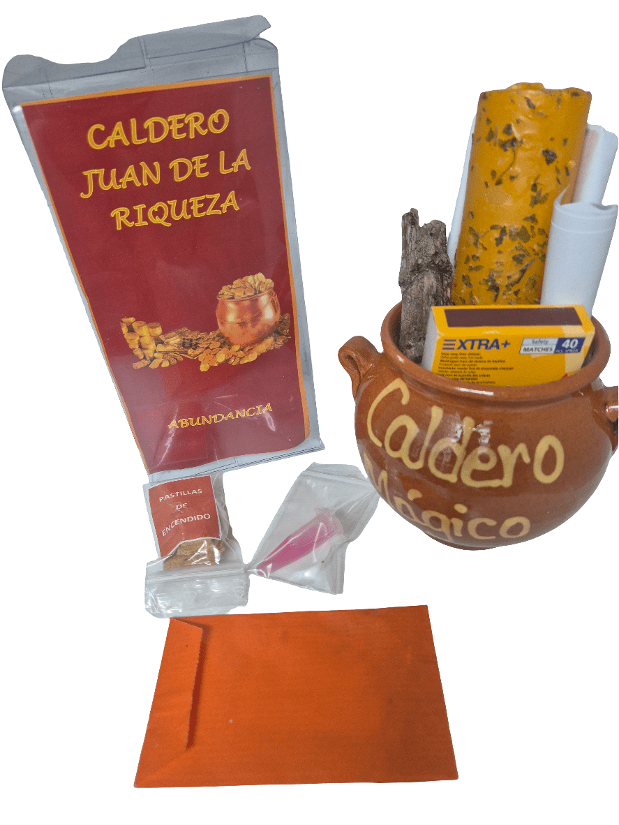 Ritual - Caldero Juan de la Riqueza Tienda esotérica Málaga - La Tienda de Tata Magic: tienda Esotérica en Málaga
