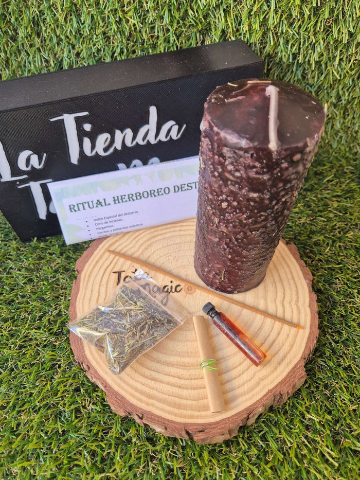 Ritual Herbóreo Destierro de 7 Llaves - Corte, Limpieza y Protección Total