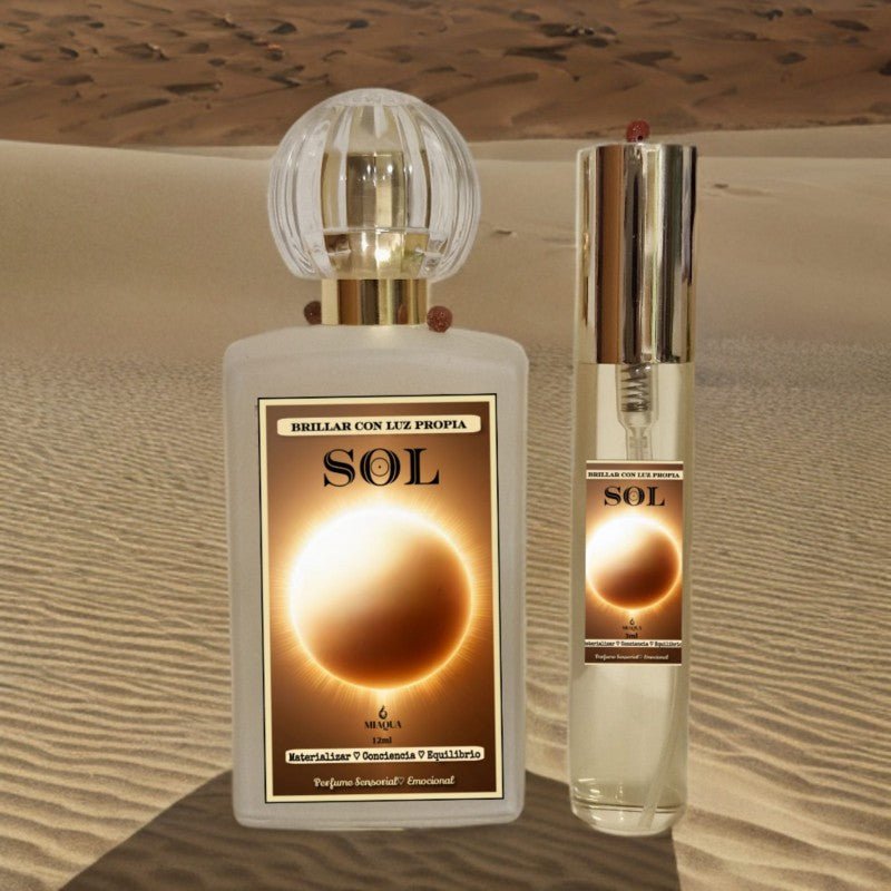 SOL Brillar con Luz propia Materializar Eau de Parfum - 50ml PerfumeTienda esotérica Málaga - La Tienda de Tata Magic: tienda Esotérica en Málaga