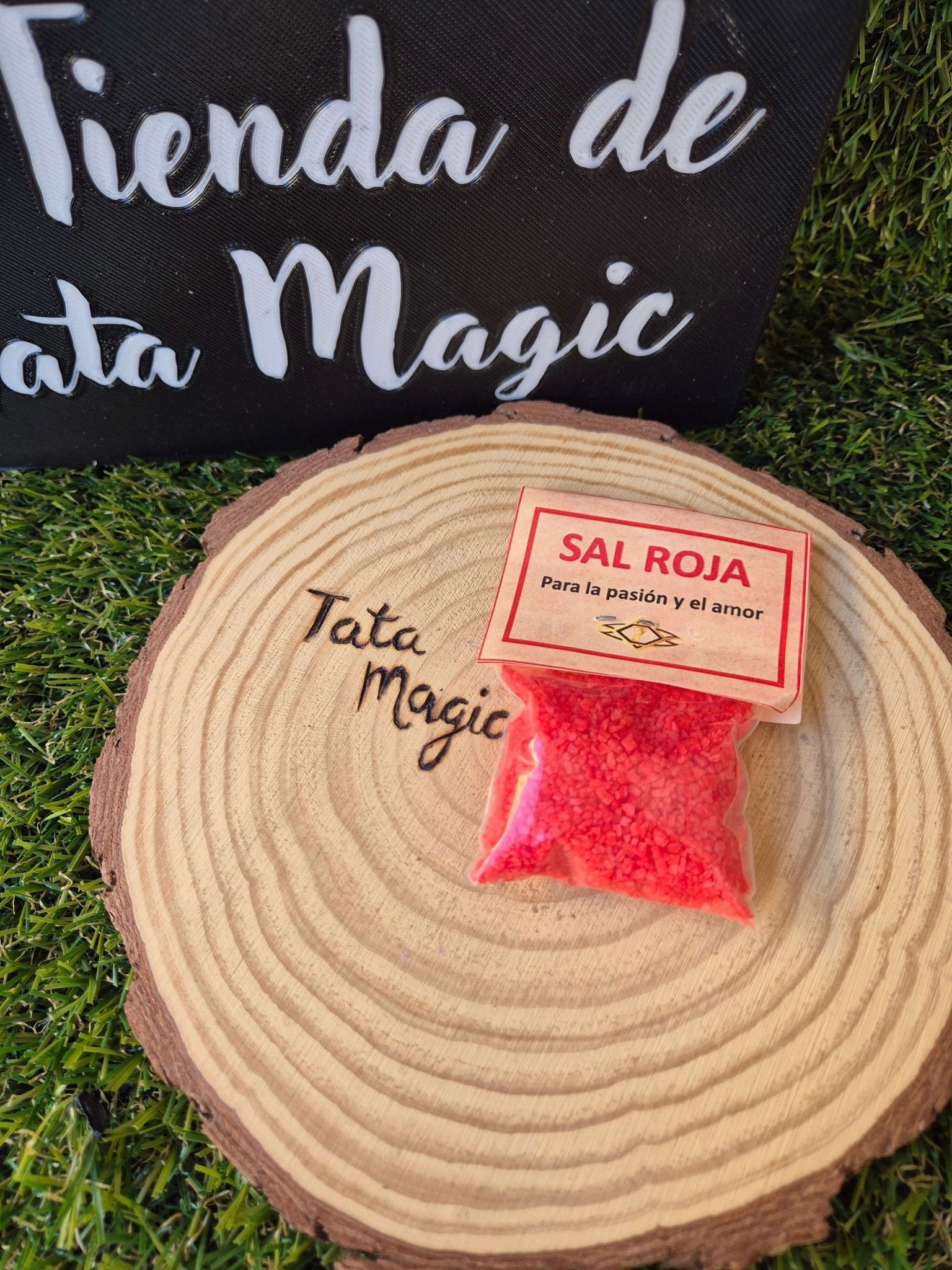 Sal Esotérica Roja - Pasión y Amor Tienda esotérica Málaga - La Tienda de Tata Magic: tienda Esotérica en Málaga