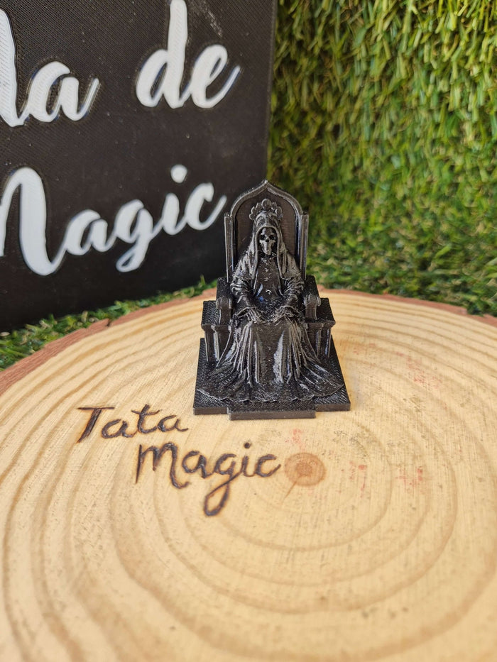 Santa Muerte Mini Para el Coche - Protección Espiritual
