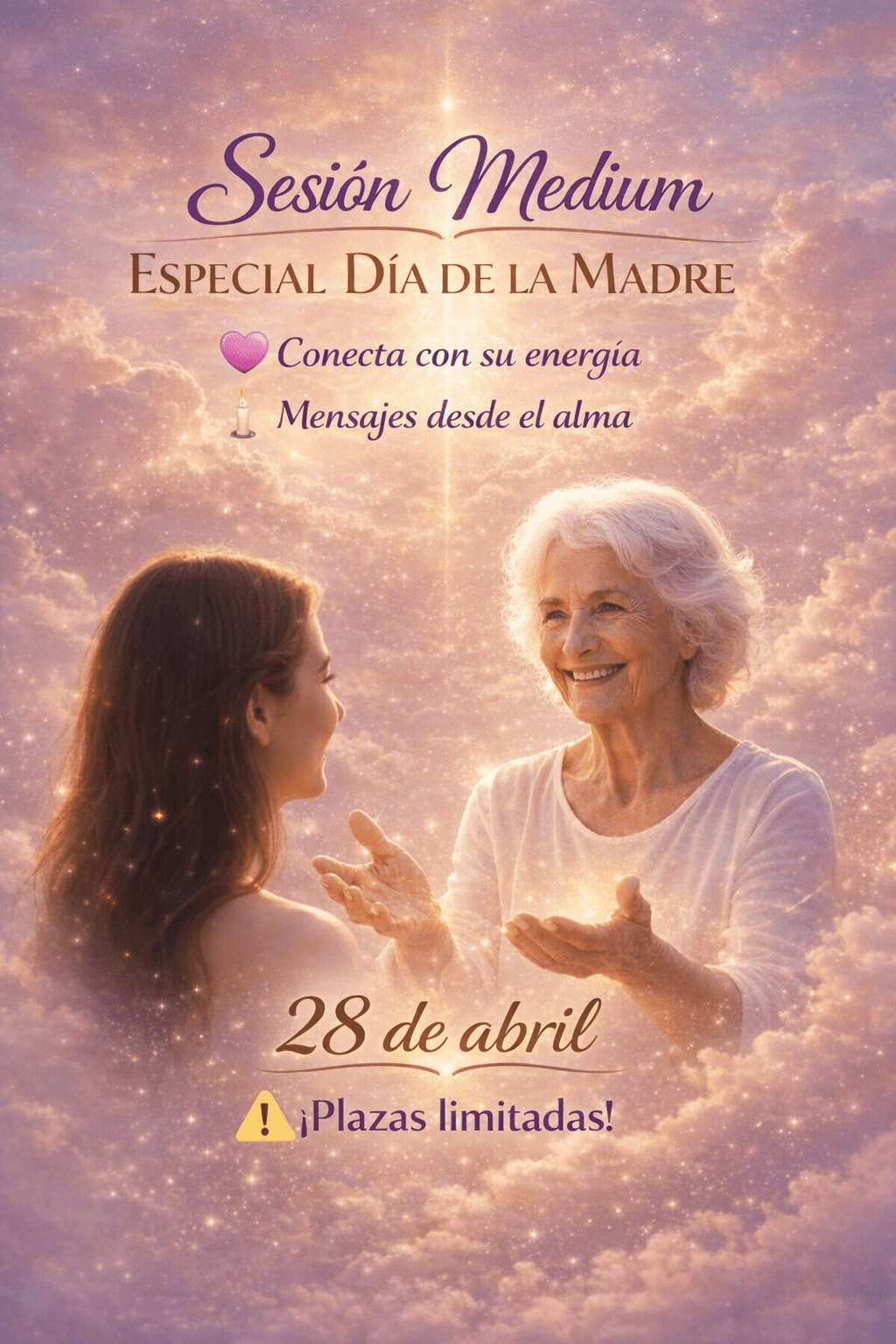 Sesión Medium Especial Día de la Madre · 28 de Abril · Tata Magic Velas RitualesTienda esotérica Málaga - La Tienda de Tata Magic: tienda Esotérica en Málaga