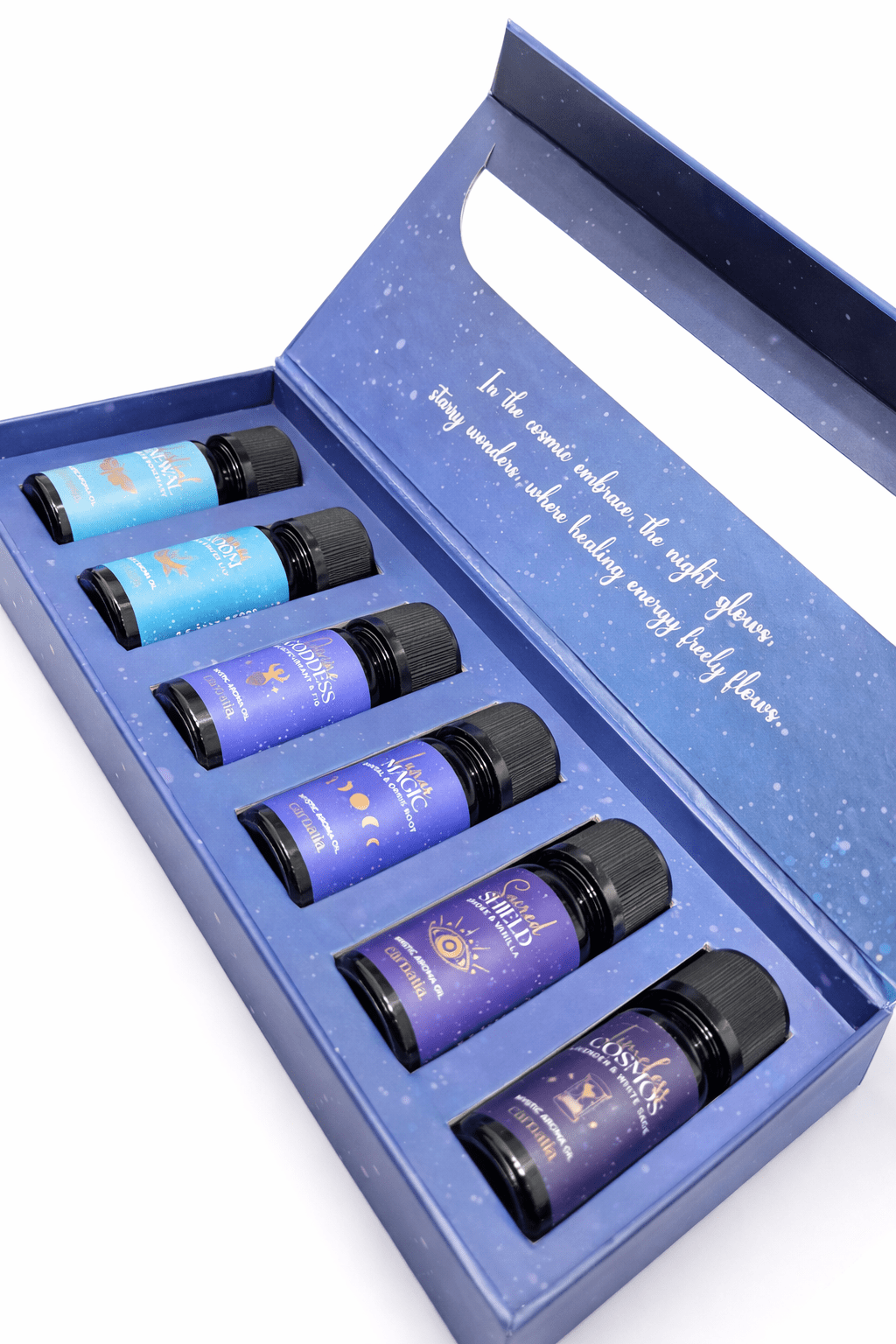 Set de Aceites Aromáticos Premium Carnatia Starry Spell | Aromaterapia Mágica 6 x 10ml Aceites AromáticosTienda esotérica Málaga - La Tienda de Tata Magic: tienda Esotérica en Málaga