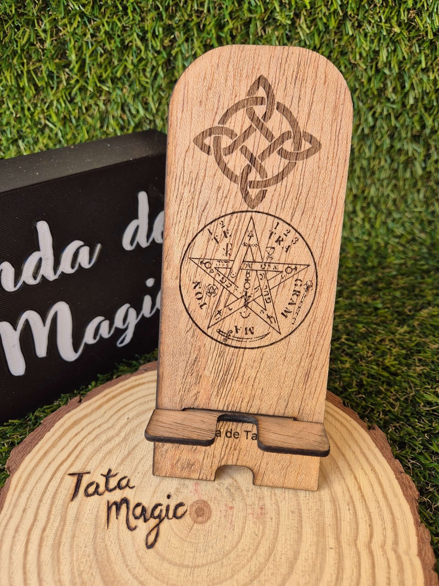 Soporte Móvil Doble Protección Consagrado - Escudo Energético Tienda esotérica Málaga - La Tienda de Tata Magic: tienda Esotérica en Málaga