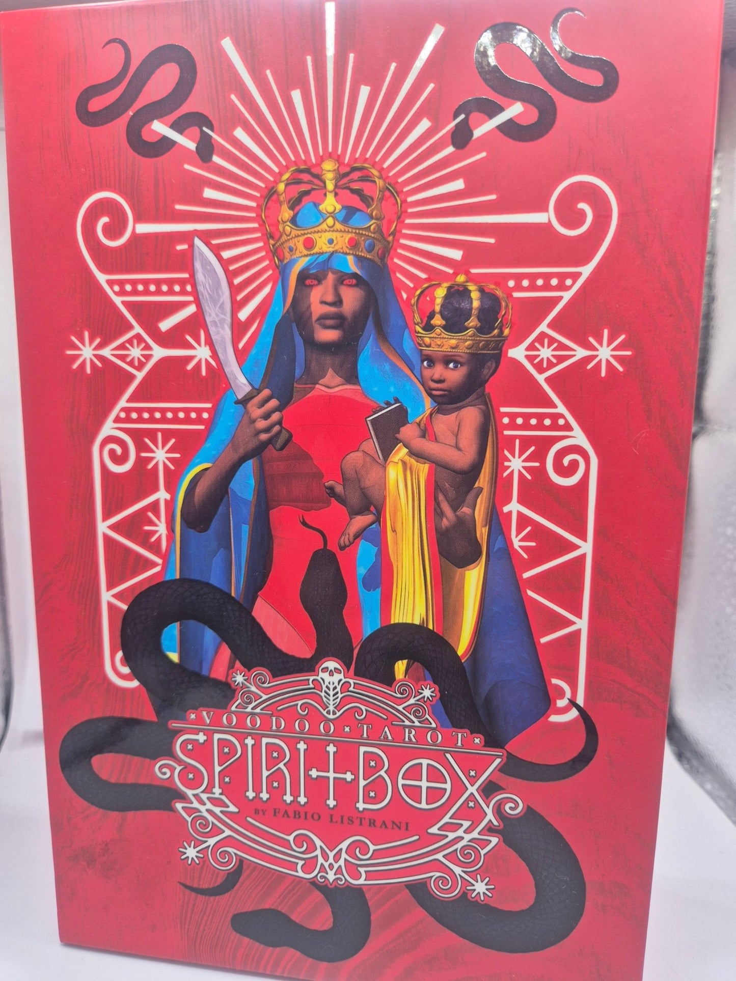 Tarot Vudú de Fabio Listrani - Caja Espiritual con 78 Cartas y Libro Guía TarotTienda esotérica Málaga - La Tienda de Tata Magic: tienda Esotérica en Málaga