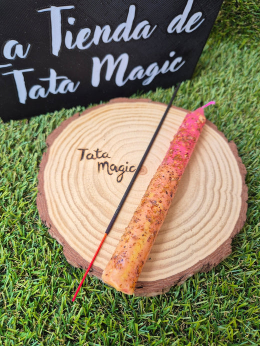 Vela Herbórea Corderito Manso Ritualizada - Calma y Armonía Emocional VelasTienda esotérica Málaga - La Tienda de Tata Magic: tienda Esotérica en Málaga