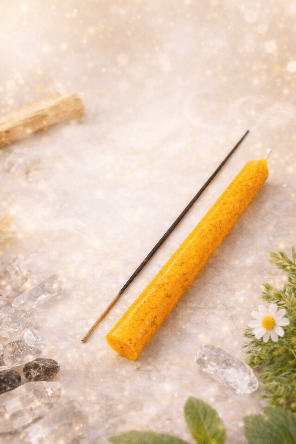 Vela Ritualizada Palo Santo VelasTienda esotérica Málaga - La Tienda de Tata Magic: tienda Esotérica en Málaga