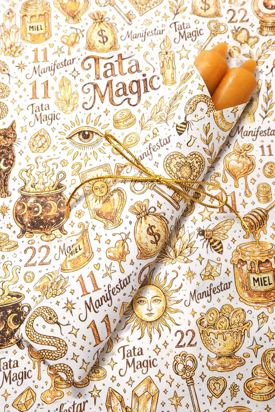 Velas de Miel Ritualizadas para manifestar el 11 y 22 · Tata Magic Velas RitualesTienda esotérica Málaga - La Tienda de Tata Magic: tienda Esotérica en Málaga