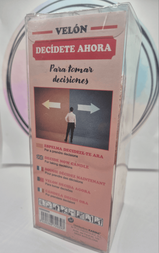 Velón Decidete Ahora VelasTienda esotérica Málaga - La Tienda de Tata Magic: tienda Esotérica en Málaga