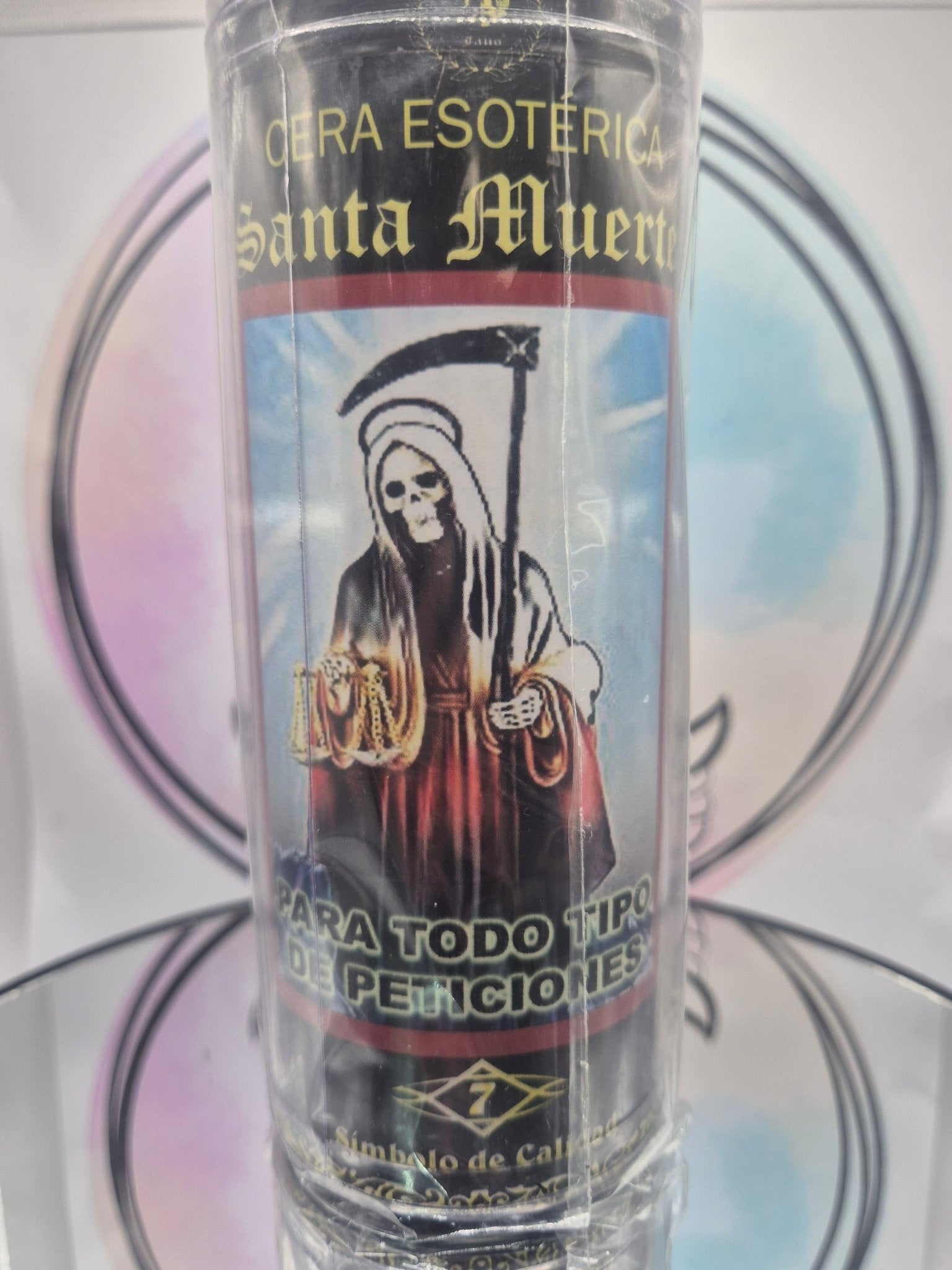 Velón Santa Muerte VelasTienda esotérica Málaga - La Tienda de Tata Magic: tienda Esotérica en Málaga
