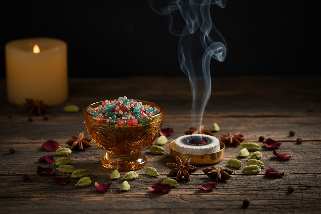 Incienso Semana Santa en Resina — Aromas de Procesión Andaluza Inciensos y ResinasTienda esotérica Málaga - La Tienda de Tata Magic: tienda Esotérica en Málaga