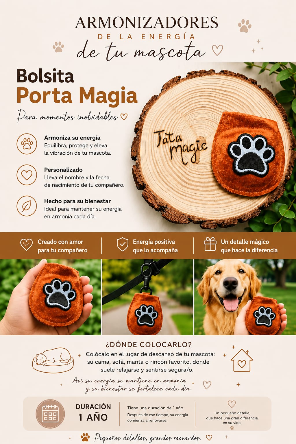 Armonizadores energéticos para Mascotas ArmonizadorTienda esotérica Málaga - Tata Magic: tienda Esotérica en Málaga