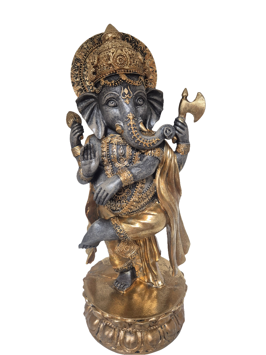 Figura Ganesha Hacha 32 Cm