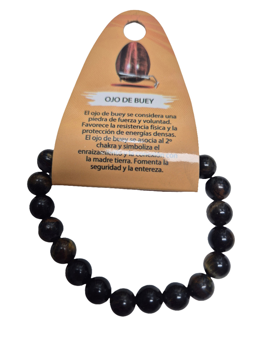 Pulsera Ojo de Buey 8 mm