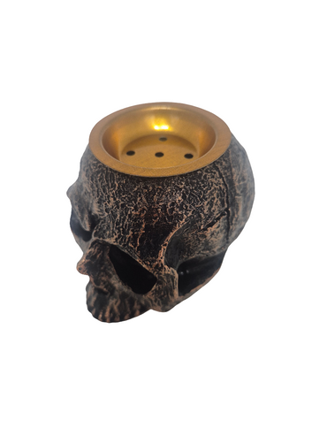 Quemador Incienso de Reflujo Calavera