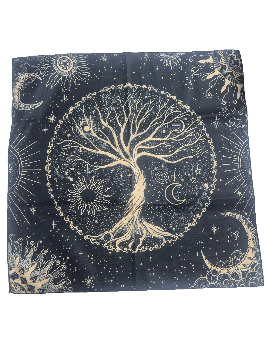 Tapete Tarot Arbol de La Vida 50cm x 50cm