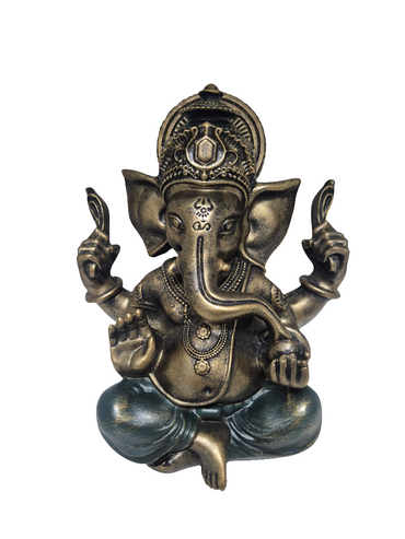 Figura Resina Ganesha  23 cms