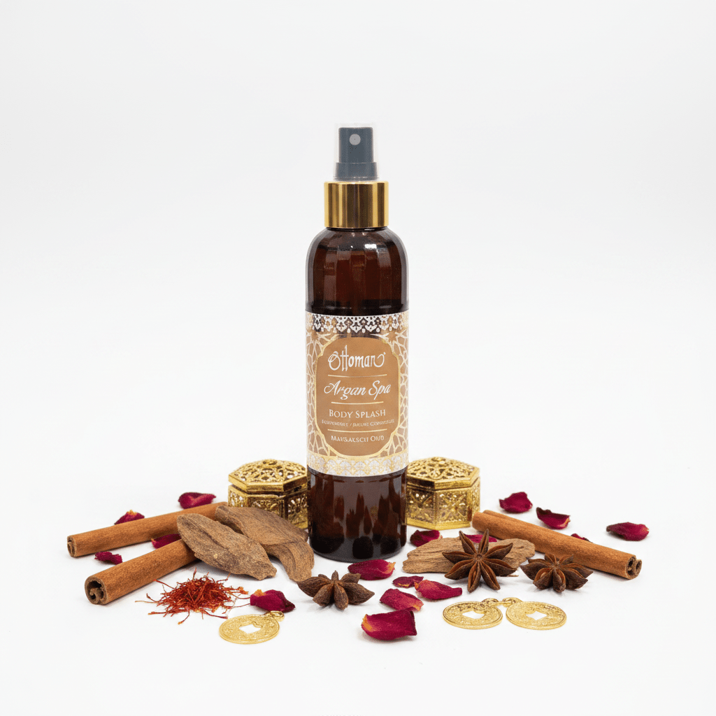 Body Splash Marrakech Oud - Spray Corporal con Argán | Ottoman Argan Spa Spray CorporalTienda esotérica Málaga - La Tienda de Tata Magic: tienda Esotérica en Málaga