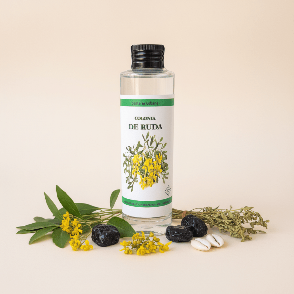 Colonia Santoral de Ruda - Santería Cubana según Tradición Afrocubana Agua de Colonia RitualTienda esotérica Málaga - La Tienda de Tata Magic: tienda Esotérica en Málaga