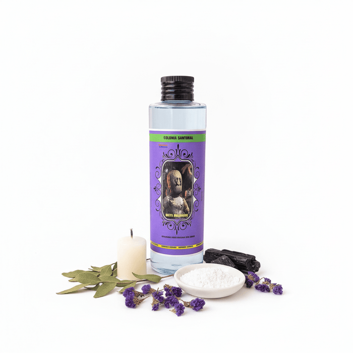 Colonia Santoral Quita Maldición 200 ml — Rompe Trabajos, Corta Maleficios y Libera Cargas Profundas