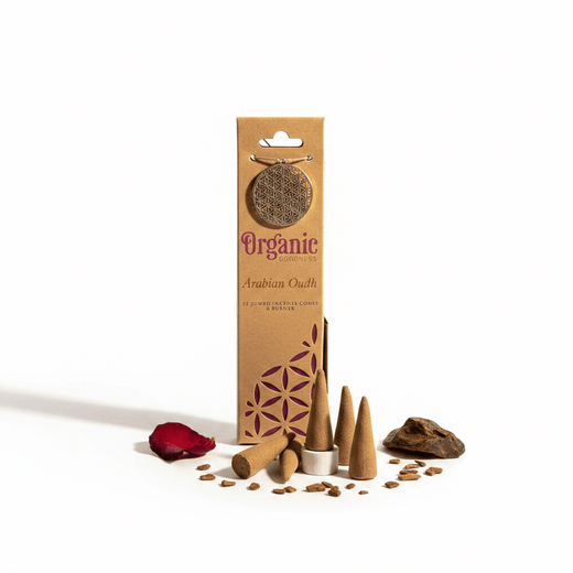 Conos Incienso Oud Arábigo Organic Goodness — El Oro Negro de Oriente Inciensos ConoTienda esotérica Málaga - La Tienda de Tata Magic: tienda Esotérica en Málaga