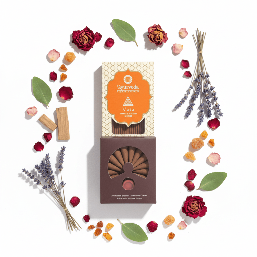 Incienso Ayurvédico Varillas y Conos — Pack Dosha Pitta, Vata, Kapha InciensoTienda esotérica Málaga - La Tienda de Tata Magic: tienda Esotérica en Málaga