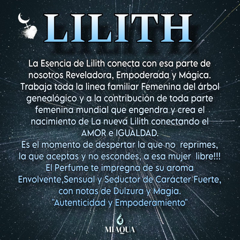 Lilith: Una Fragancia para la Transformación y el Poder Interior - 50ml