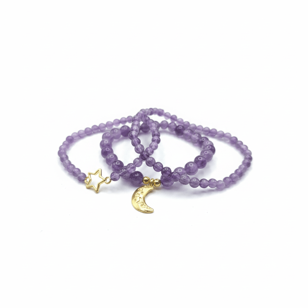 Pack Místico 3 pulseras amatista Ritualizadas Joyería / PulserasTienda esotérica Málaga - Tata Magic: tienda Esotérica en Málaga