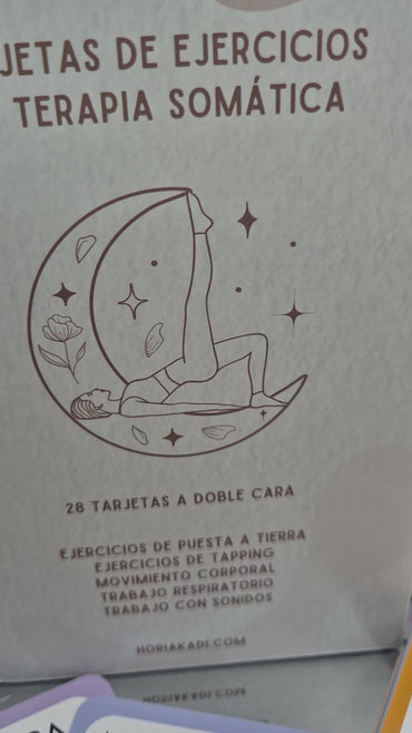 Oráculo Tarjetas de Ejercicios de Terapia Somática