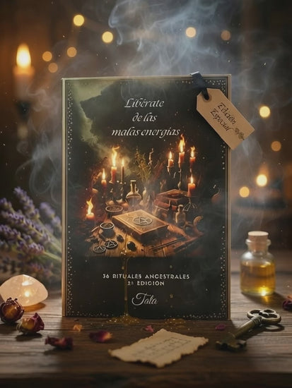 Libro Libérate de las Malas Energías- 36 Rituales Ancestrales.Tata para protección espiritual, limpieza energética y equilibrio