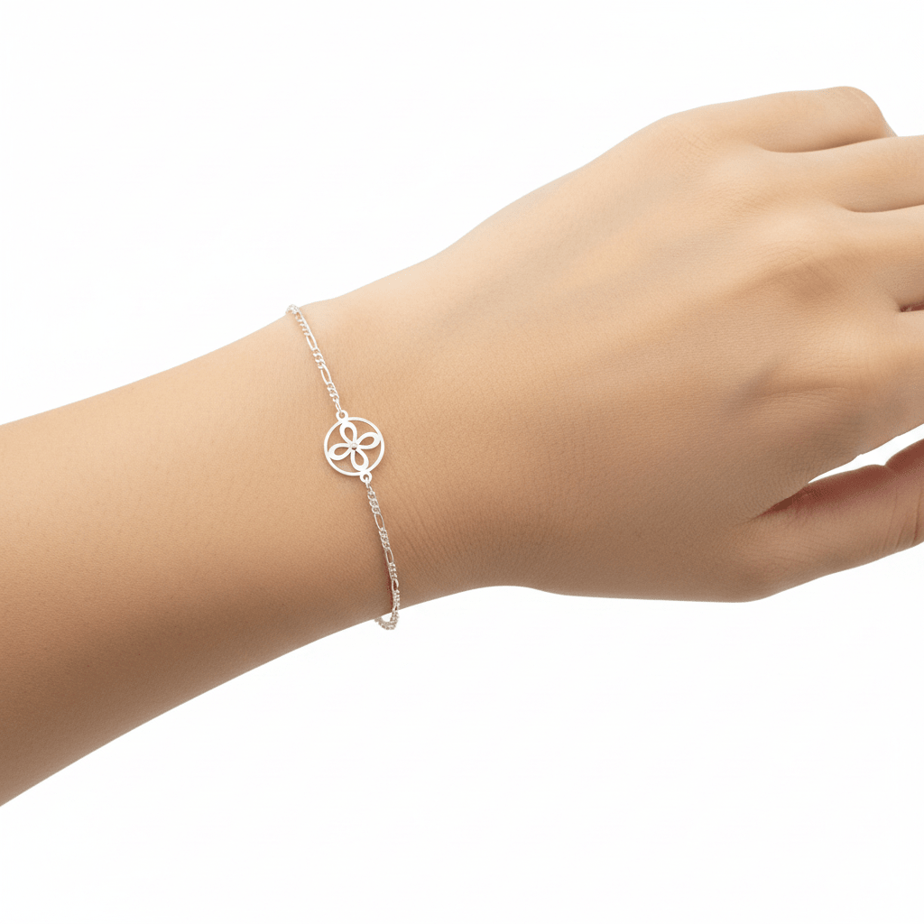 Pulsera Sigilo Dinero Plata Consagrada - Abundancia, Protección y Manifestación Joyería / PulserasTienda esotérica Málaga - Tata Magic: tienda Esotérica en Málaga