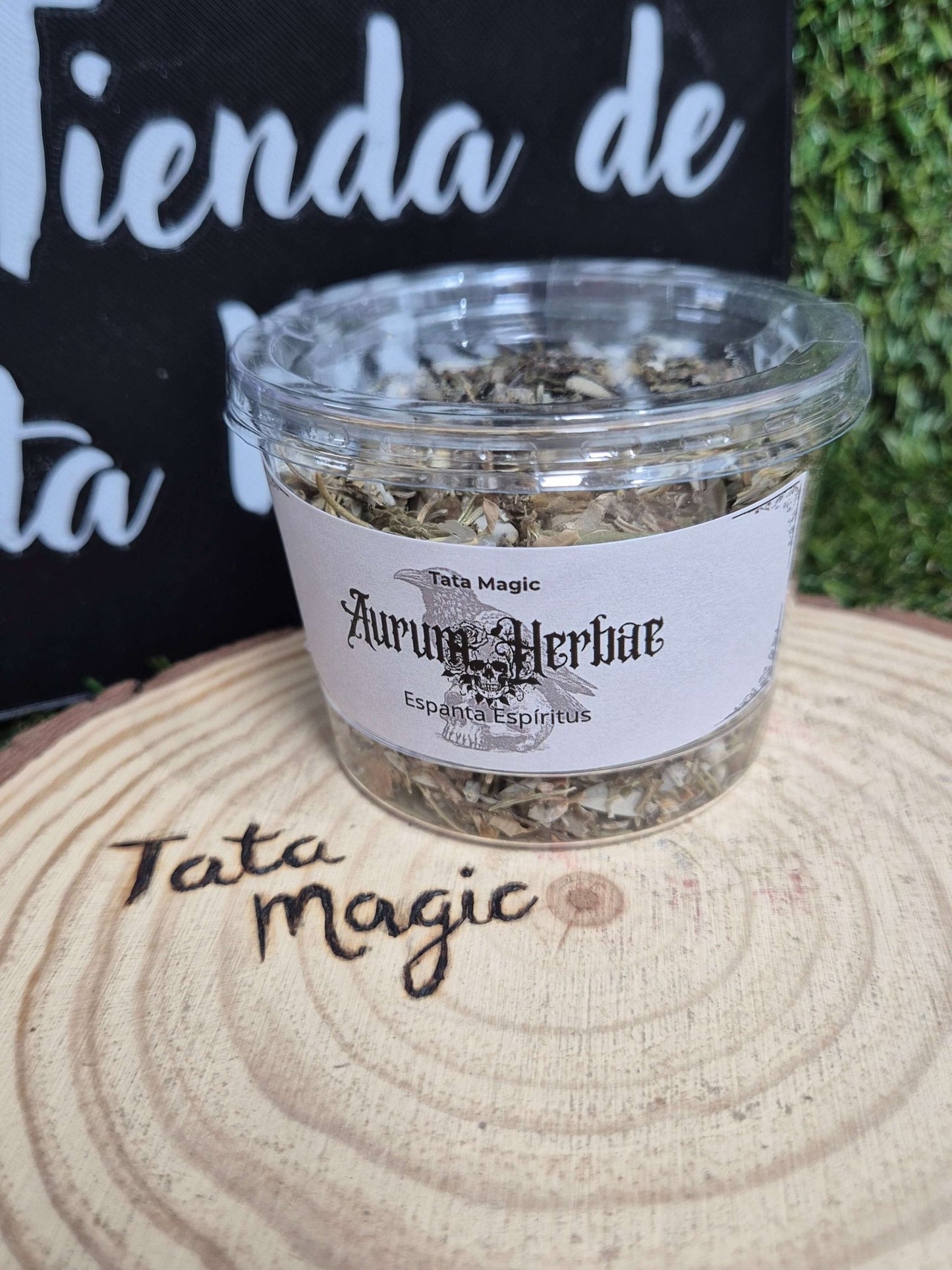 Aurum Herbae Consagrada Espanta Espíritus - Sahumerio Ritual de Desalojo Espiritual Aurum Herbae consagradosTienda esotérica Málaga - La Tienda de Tata Magic: tienda Esotérica en Málaga